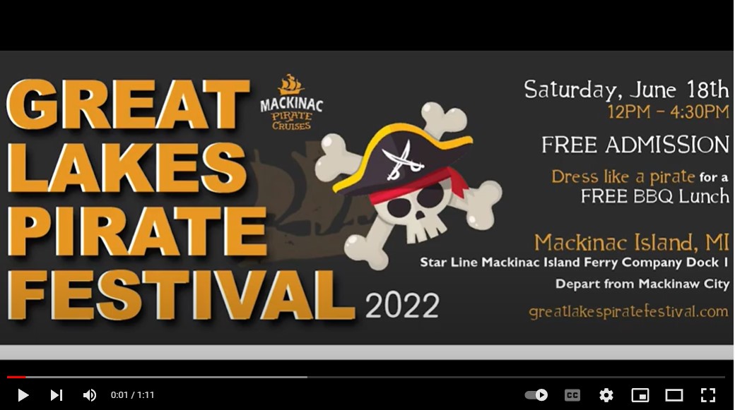 2022 Great Lakes Pirate Festival Video